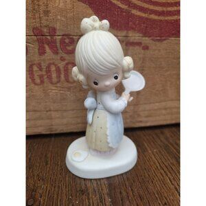 Vtg Precious Moments 1979 EGGS OVER EASY Figurine Double Signed NO BOX